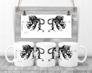 Hermit Octopus Mug