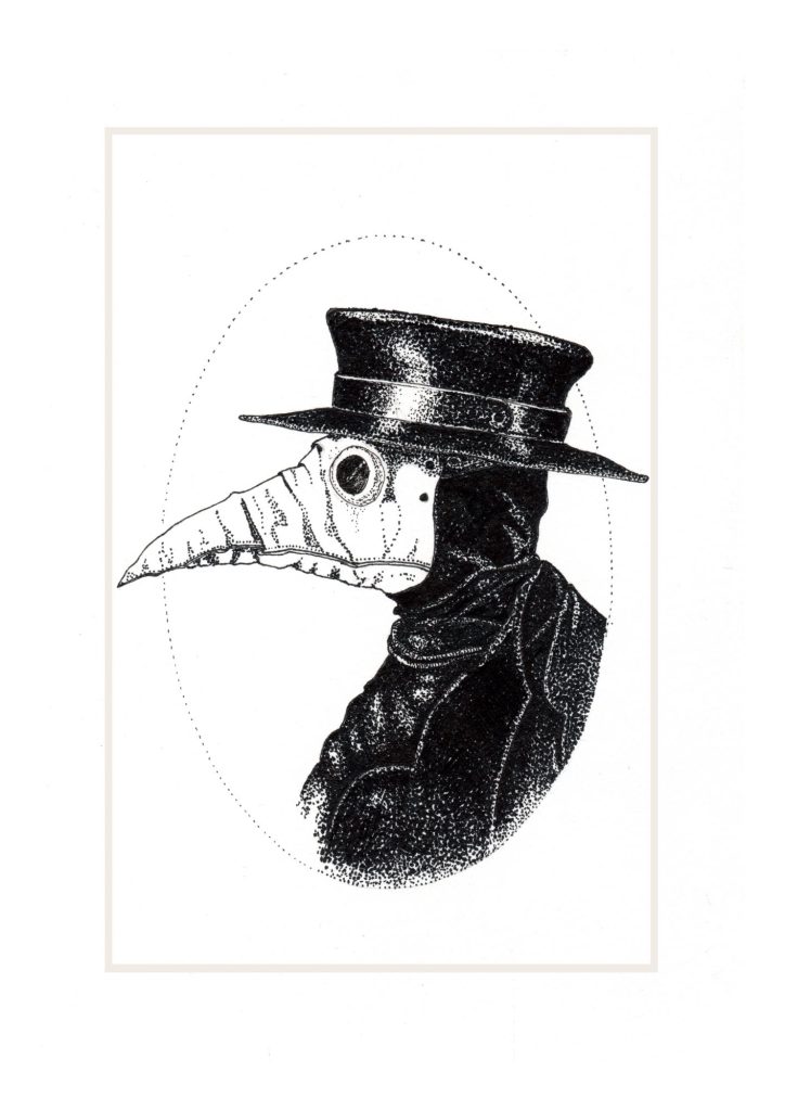 Plague Mask - White Beak, Various Options